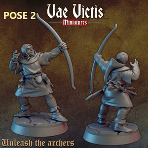 Swords for Hire Mercenaries - 28mm or 32mm Miniatures - Unleash the Archers