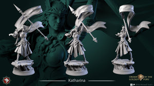 Katharina - 28mm, 32mm, or 75mm Miniatures