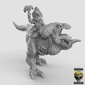 Kobold Shaman on Beast 28mm or 32mm Miniatures