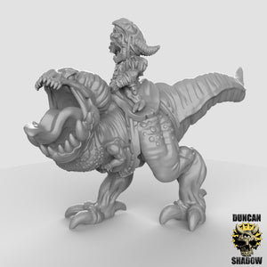 Kobold Shaman on Beast 28mm or 32mm Miniatures