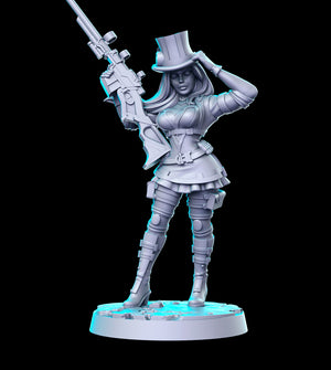 Caitlyn Sheriff Champion League- 28mm or 32mm Miniatures - Legends Vol 2