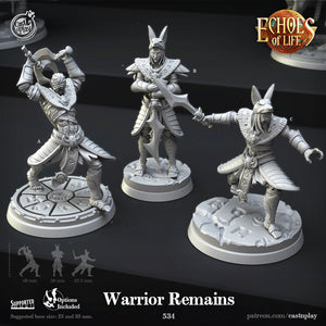 Warrior Remains Egyptian Soldier - 28mm or 32mm Miniatures