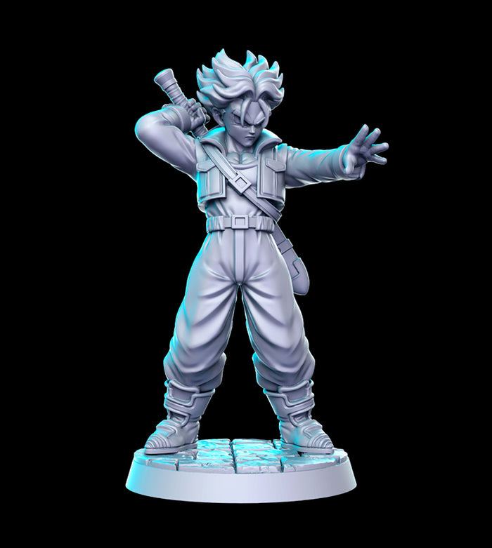 Trunks - 28mm or 32mm Miniatures Anime Series Vol.6 Dragon Ball Z