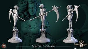 Semenriel Dark Reaper - 28mm, 32mm, or 75mm Miniatures