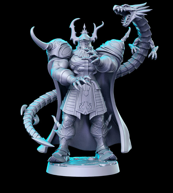 Golbez FFIV Boss Mini - 28mm or 32mm Miniatures Classic JRPG 14