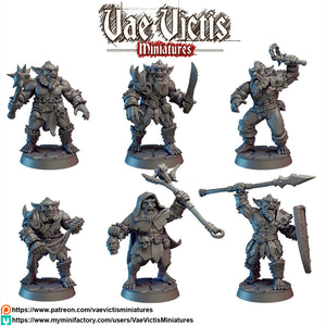 Bugbear Warband - 28mm or 32mm Miniatures