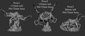 Lingering Mass Giant Insect - 28mm or 32mm Miniatures - Swarm Vol 1
