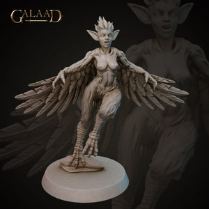 Harpy 2 SFW or NSFW 28mm or 32mm Miniatures