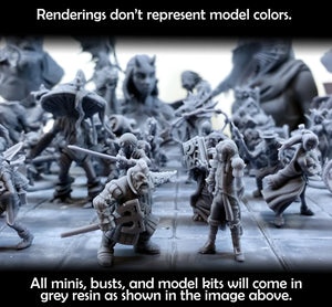 Driders - 28mm or 32mm Miniatures