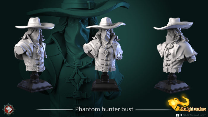 Phantom Hunter Bust - Halloween