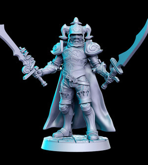 Gabranth FFXII Judge Magister - 28mm or 32mm Miniatures - Classic JRPG Vol 11