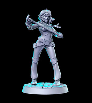 Female Ryuji - 28mm or 32mm Miniatures Persona Mini