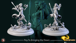 PeyTa Bringing the Dawn Cleric - 28mm, 32mm, or 75mm Miniatures