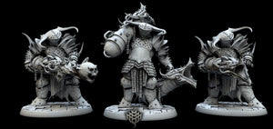 Living Ordinance Demon - 28mm or 32mm Miniatures - Of Iron and Steel