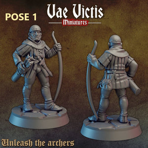 Swords for Hire Mercenaries - 28mm or 32mm Miniatures - Unleash the Archers