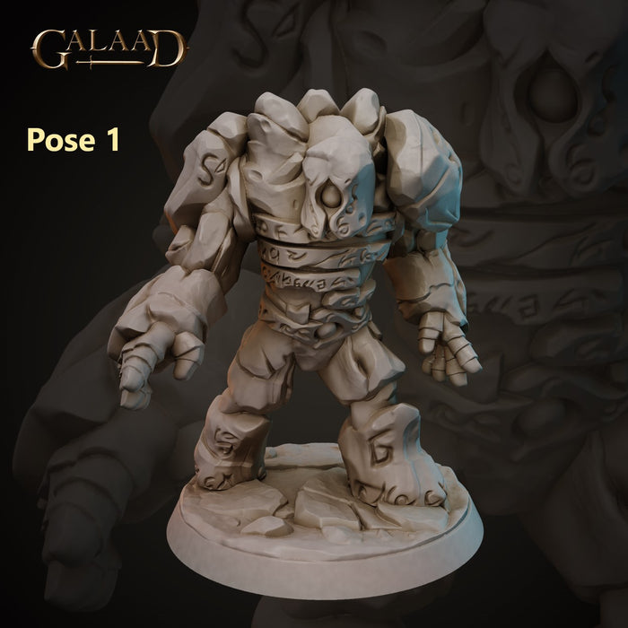 Golem 28mm or 32mm Miniatures Driders, Harpys, and Golems