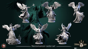 Necromancer Casters - 28mm or 32mm Miniatures