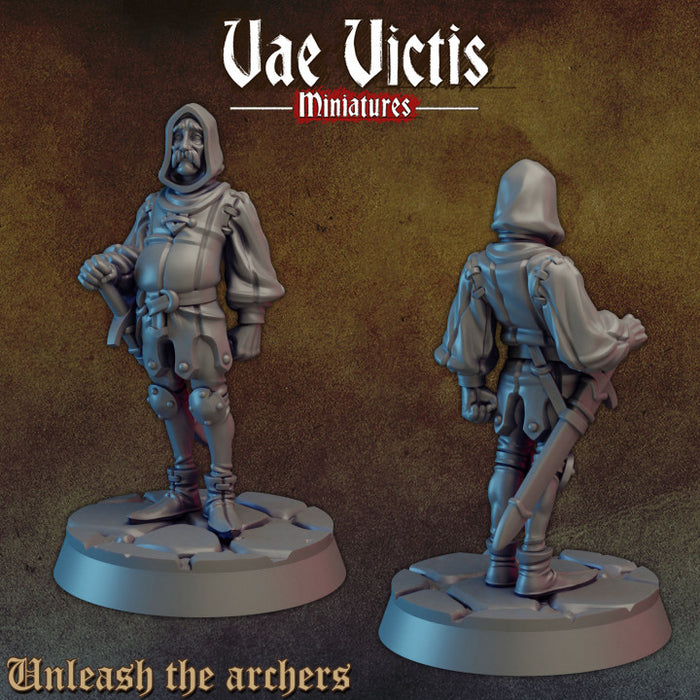 Tired Guard Warrior - 28mm or 32mm Miniatures - Unleash the Archer