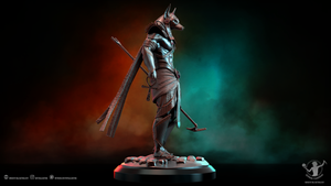 Anubis Egyptian God SFW & NSFW 1:10th and 14th Scale Resin Model Kit
