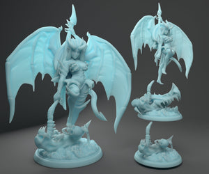 Sexy Succubus Pinup Character NSFW  28mm or 32mm Miniatures