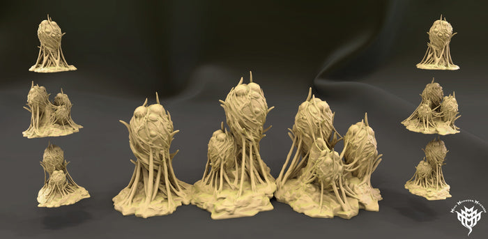 Insect Alien Egg Sack Miniatures