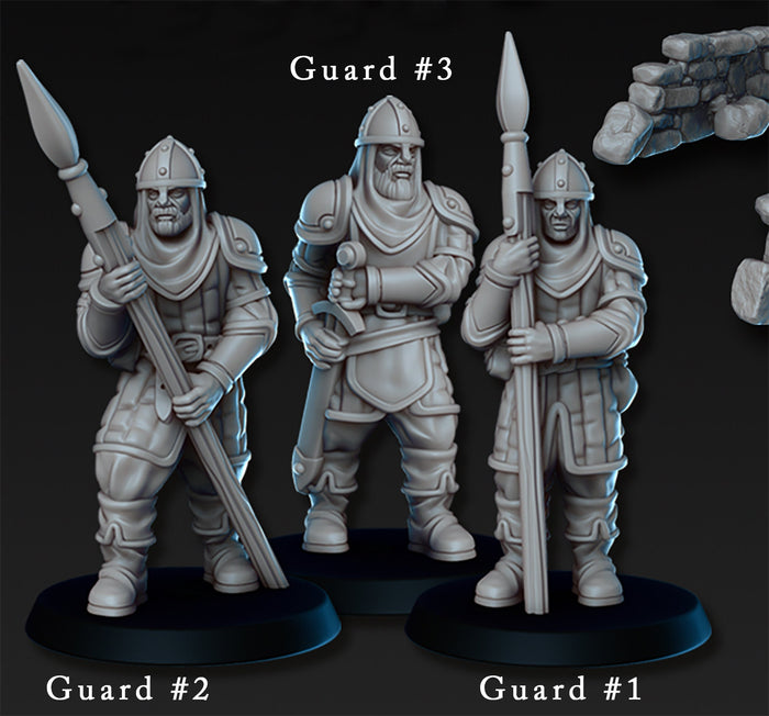 Guard 28mm or 32mm Miniatures