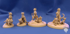 Dino Kitty Prehistoric Cats Miniatures