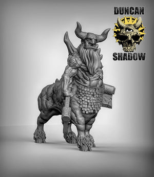 Bull Centaur Chaos Mutant 28mm or 32mm Miniatures