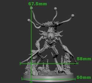 Large Nothic Observer Aberration Miniature