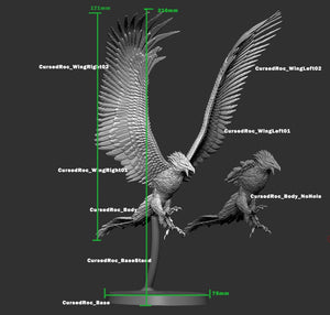 Cursed Roc Flying 28mm Miniatures