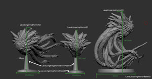 Fire Elemental Beholder 28mm Miniatures