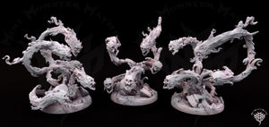 Possessed Flaming Skull 28mm Miniatures