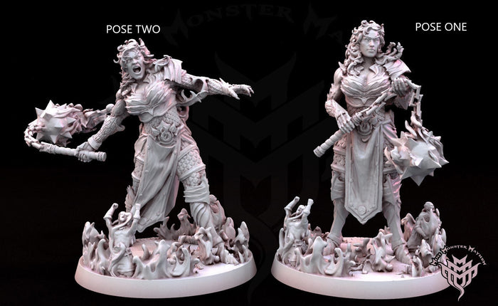 Female Fire Giant 28mm Miniatures