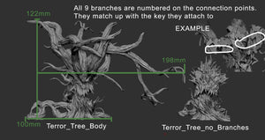 Terror Tree Plant Monster 28mm Miniatures
