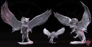 Winged Celestial Cat Sabu Lord 28mm Miniatures