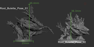 Root Bulette Monstrosity 28mm Miniatures