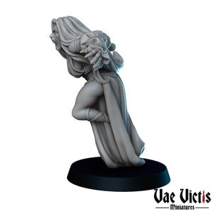 Vampire Queen 28mm or 32mm Halloween RPG Miniatures