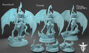 Sexy Succubus Pinup Character NSFW  28mm or 32mm Miniatures