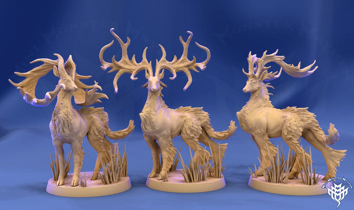 Woodland Stag Deer 28mm Miniature