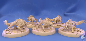 All-Seeing Canid Mutant Wolf 28mm Miniatures