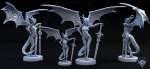 Sexy Tiamat Queen of Chaos Avatar Miniatures