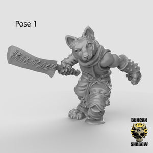 Fox Kitsune Rogues 28mm or 32mm Miniatures