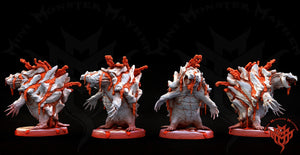 Magma Turtle Medium Fire Elemental Miniatures