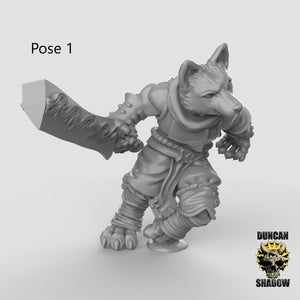 Fox Kitsune Rogues 28mm or 32mm Miniatures