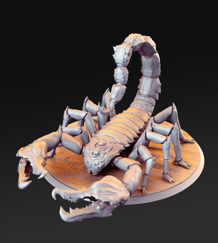 Huge Scorpion Tomb Guardian Monster 28mm or 32mm Miniatures