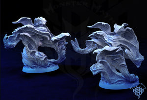 Water Elementals - Greater and Lesser Miniatures