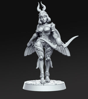 Sexy Female Insects Monster Hunters  28mm or 32mm Miniatures