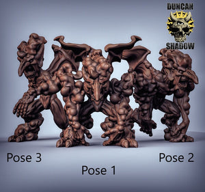 Air Mephit Elementals 28mm or 32mm Miniatures