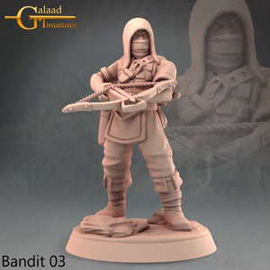 Bandits and Rogues - 28mm or 32mm Miniatures