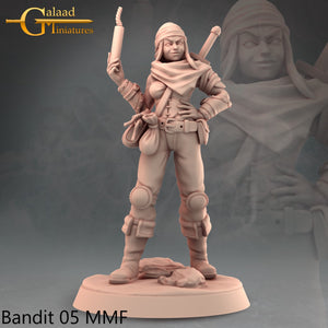 Bandits and Rogues - 28mm or 32mm Miniatures